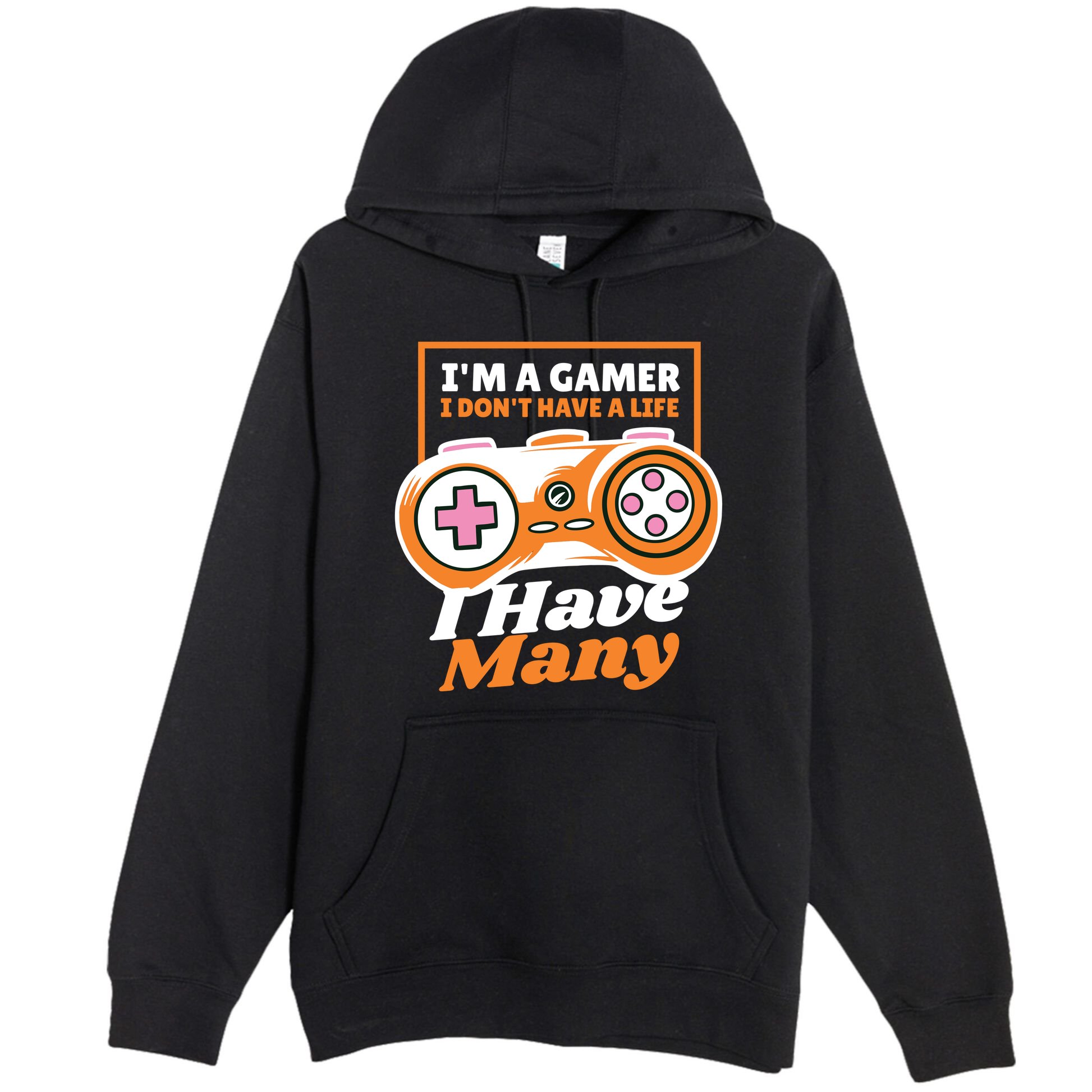 Gamer I Don't Have A Life I Have Many Premium Pullover Hoodie