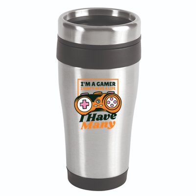 Gamer I Don't Have A Life I Have Many 16oz Travel Tumbler