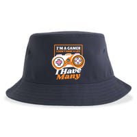 Gamer I Don't Have A Life I Have Many Sustainable Bucket Hat