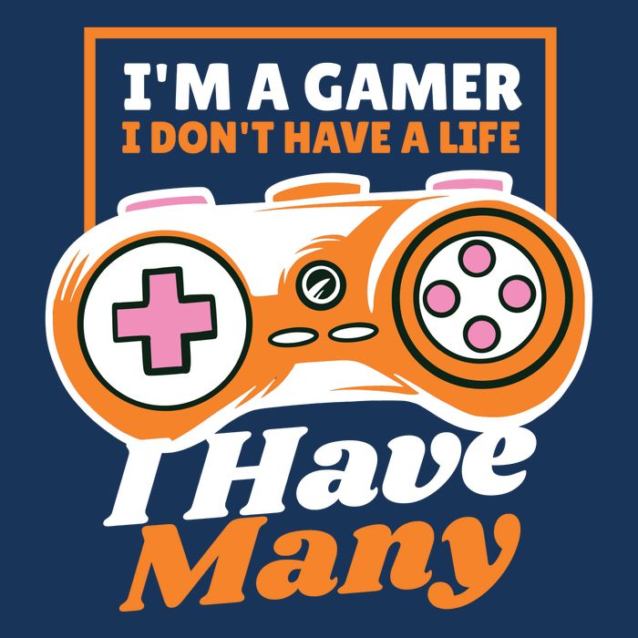 Gamer I Don't Have A Life I Have Many Drawstring Bag