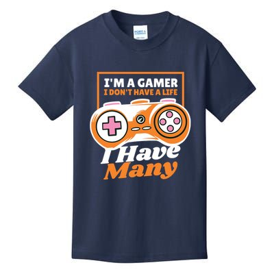 Gamer I Don't Have A Life I Have Many Kids T-Shirt