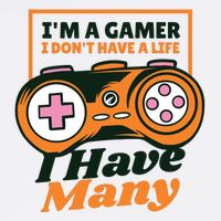 Gamer I Don't Have A Life I Have Many Garment-Dyed Sweatshirt