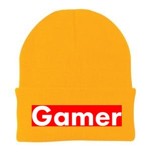 Gamer Logo Knit Cap Winter Beanie