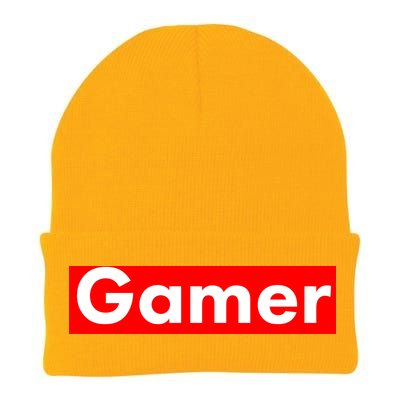 Gamer Logo Knit Cap Winter Beanie