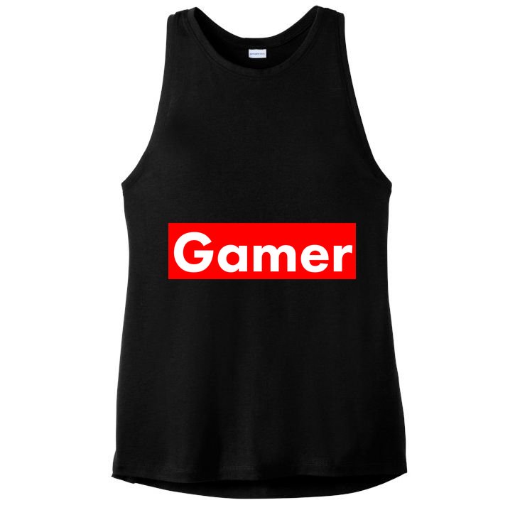 Gamer Logo Ladies PosiCharge Tri-Blend Wicking Tank