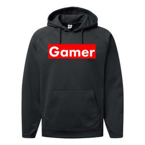 Gamer Logo Performance Fleece Hoodie