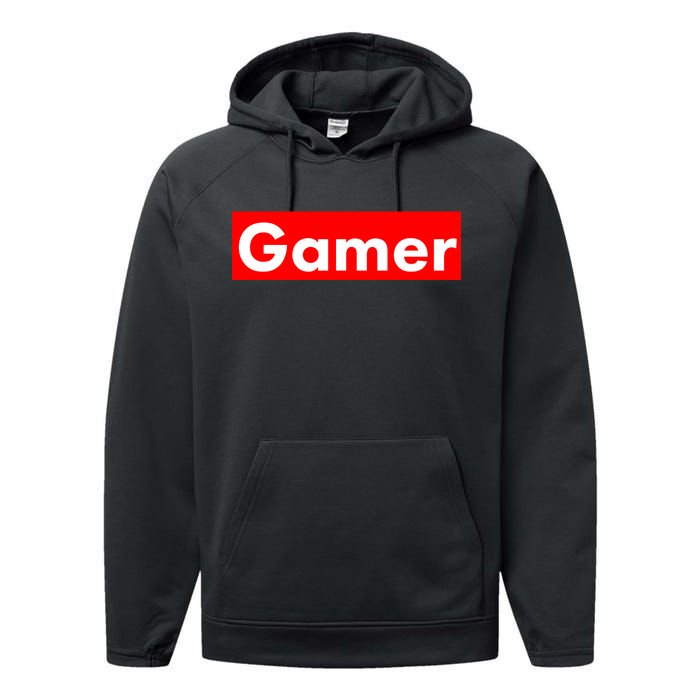 Gamer Logo Performance Fleece Hoodie