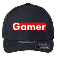 Gamer Logo Flexfit Unipanel Trucker Cap