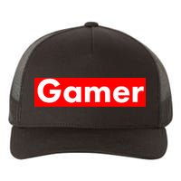 Gamer Logo Yupoong Adult 5-Panel Trucker Hat