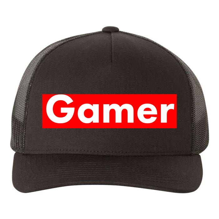 Gamer Logo Yupoong Adult 5-Panel Trucker Hat