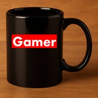 Gamer Logo 11oz C Handle Ceramic Mug