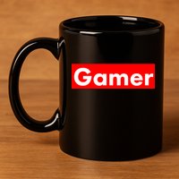 Gamer Logo 11oz C Handle Ceramic Mug