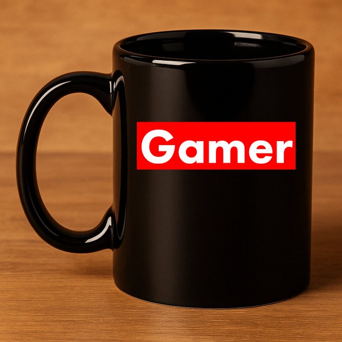 Gamer Logo 11oz C Handle Ceramic Mug