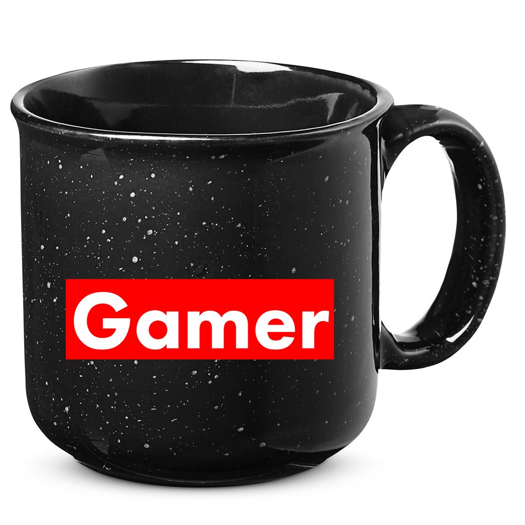 Gamer Logo 15oz Campfire Ceramic Mug