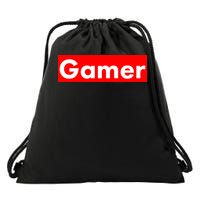 Gamer Logo Drawstring Bag