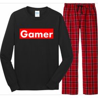 Gamer Logo Long Sleeve Pajama Set