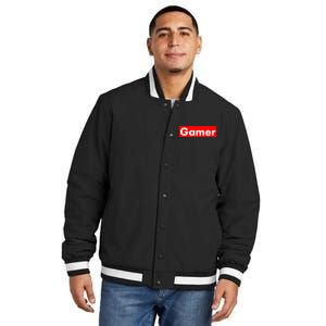 Gamer Logo Insulated Varsity Jacket