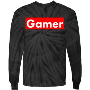 Gamer Logo Tie-Dye Long Sleeve Shirt