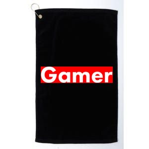 Gamer Logo Platinum Collection Golf Towel