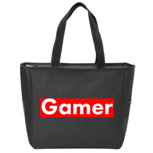 Gamer Logo Zip Tote Bag