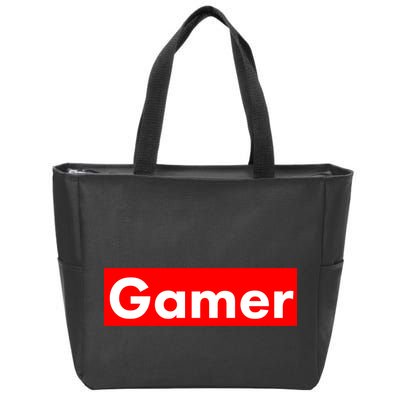 Gamer Logo Zip Tote Bag