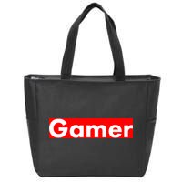 Gamer Logo Zip Tote Bag