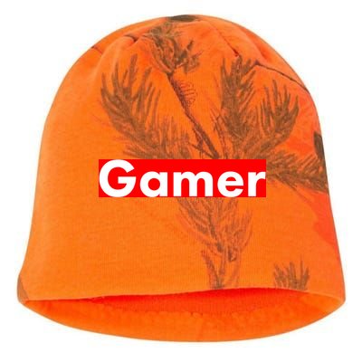 Gamer Logo Kati - Camo Knit Beanie