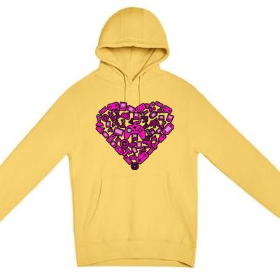 Gamer Love Premium Pullover Hoodie