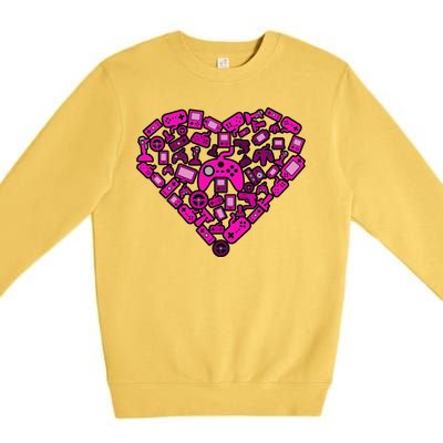 Gamer Love Premium Crewneck Sweatshirt