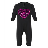 Gamer Love Infant Fleece One Piece