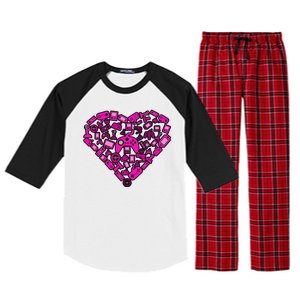 Gamer Love Raglan Sleeve Pajama Set