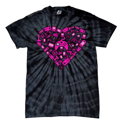 Gamer Love Tie-Dye T-Shirt