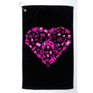 Gamer Love Platinum Collection Golf Towel