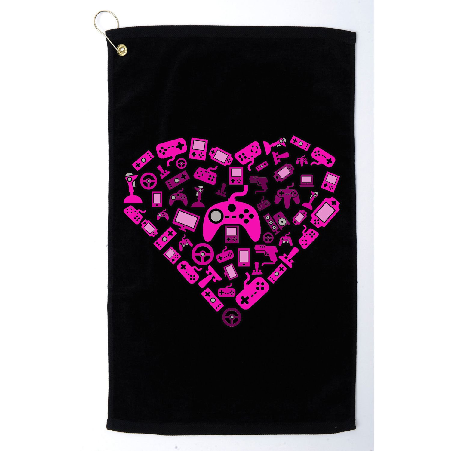 Gamer Love Golf Towel
