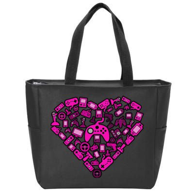 Gamer Love Zip Tote Bag