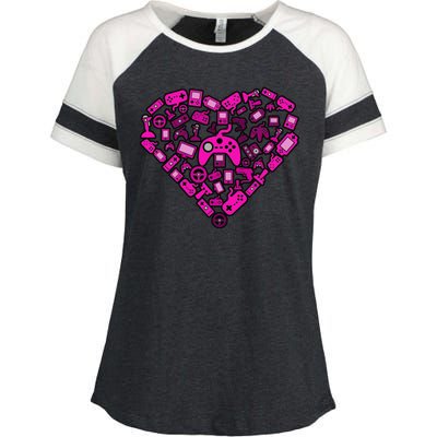 Gamer Love Enza Ladies Jersey Colorblock Tee