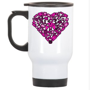 Gamer Love Stainless Steel Travel Mug