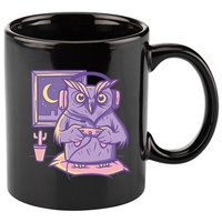 Gamer Owl 11oz C Handle Ceramic Mug