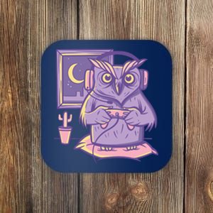 Gamer Owl Coaster