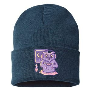 Gamer Owl Sustainable Knit Beanie