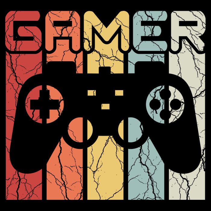 Gamer Retro Controller Impact Tech Backpack
