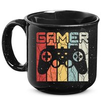 Gamer Retro Controller 15oz Campfire Ceramic Mug