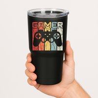 Gamer Retro Controller Tumbler