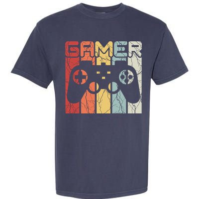 Gamer Retro Controller Garment-Dyed Heavyweight T-Shirt