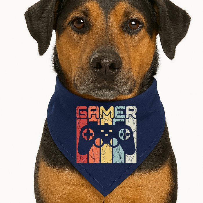 Gamer Retro Controller USA-Made Doggie Bandana