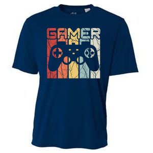 Gamer Retro Controller Cooling Performance Crew T-Shirt