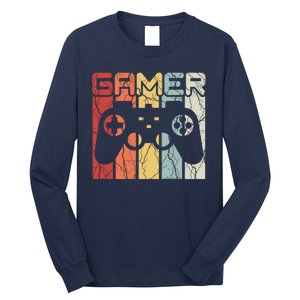 Gamer Retro Controller Long Sleeve Shirt