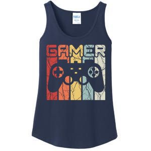 Gamer Retro Controller Ladies Essential Tank