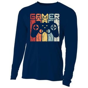 Gamer Retro Controller Cooling Performance Long Sleeve Crew