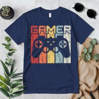 Gamer Retro Controller Premium T-Shirt